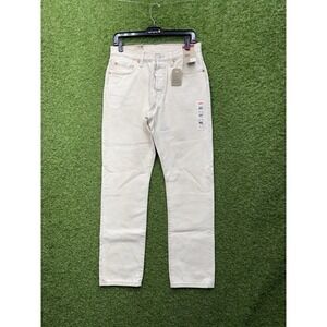 Levis 501 Jeans Womens 28x30 Tan Original High Rise Straight Leg 125010578 New